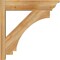 Ekena Millwork Imperial Rough Sawn Traditional Outlooker, Western Red Cedar, 6"W x 24"D x 24"H OUT06X24X24IMP01RWR - alternate 4